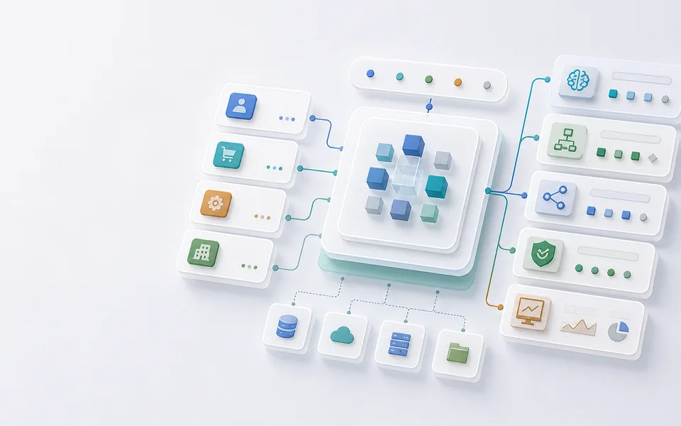 Business solution decision map